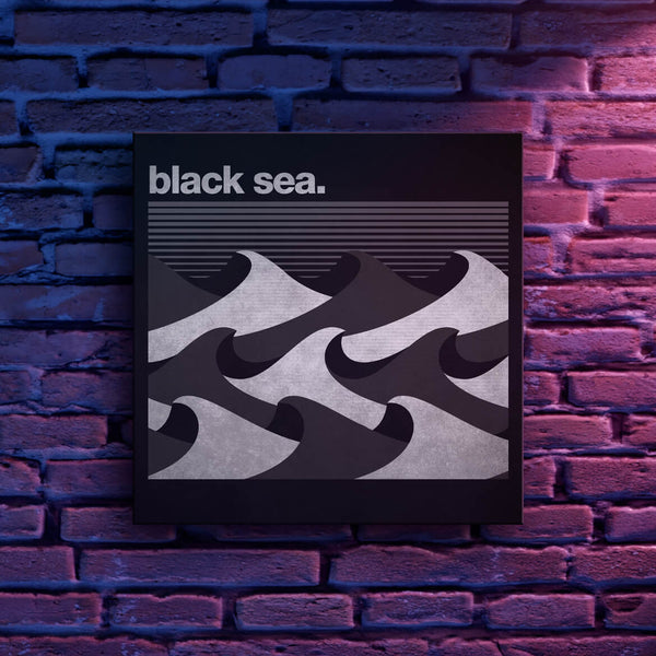 Black Sea EP Cover Canvas Print