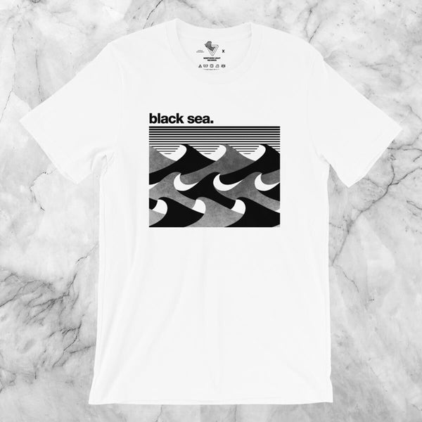 Black Sea - Negative Series Short-Sleeve Unisex T-Shirt